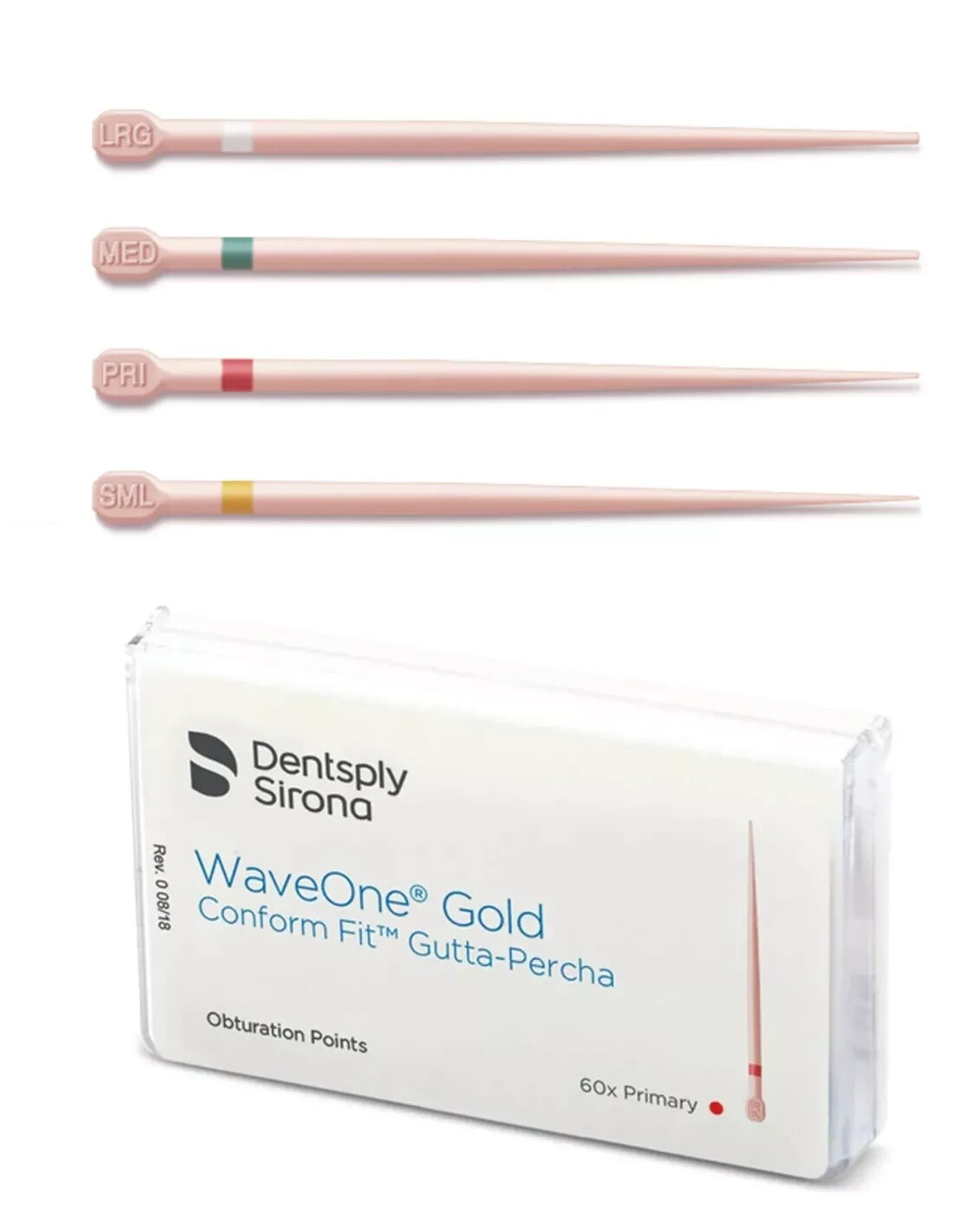 Dentsply Sirona WaveOne Gold Absorbent Paper Points Dental Endodontic Wave One
