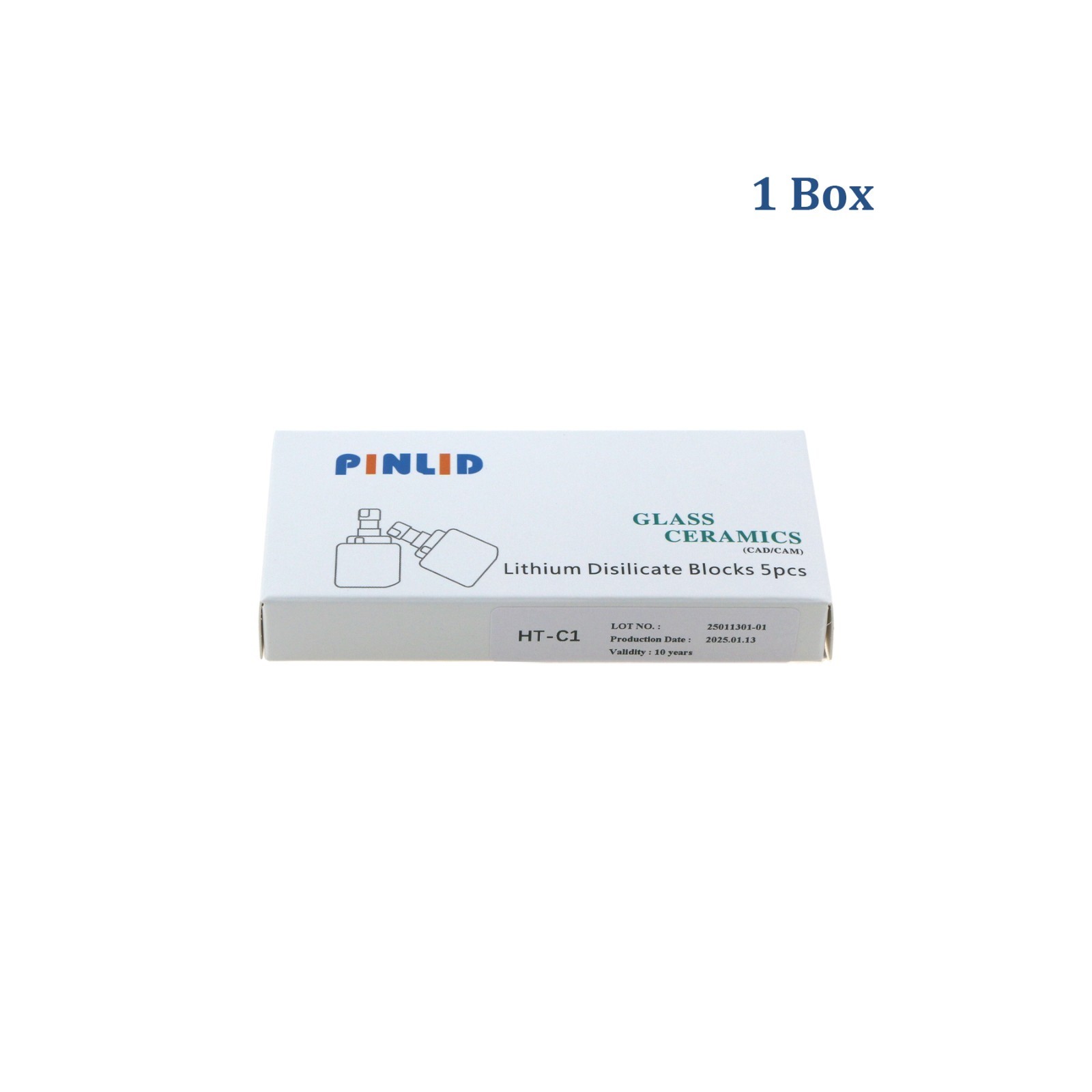 Dental Glass Ceramic Blocks Inlab Blocks CAD/CAM CEREC Milling Blocks HT-C1