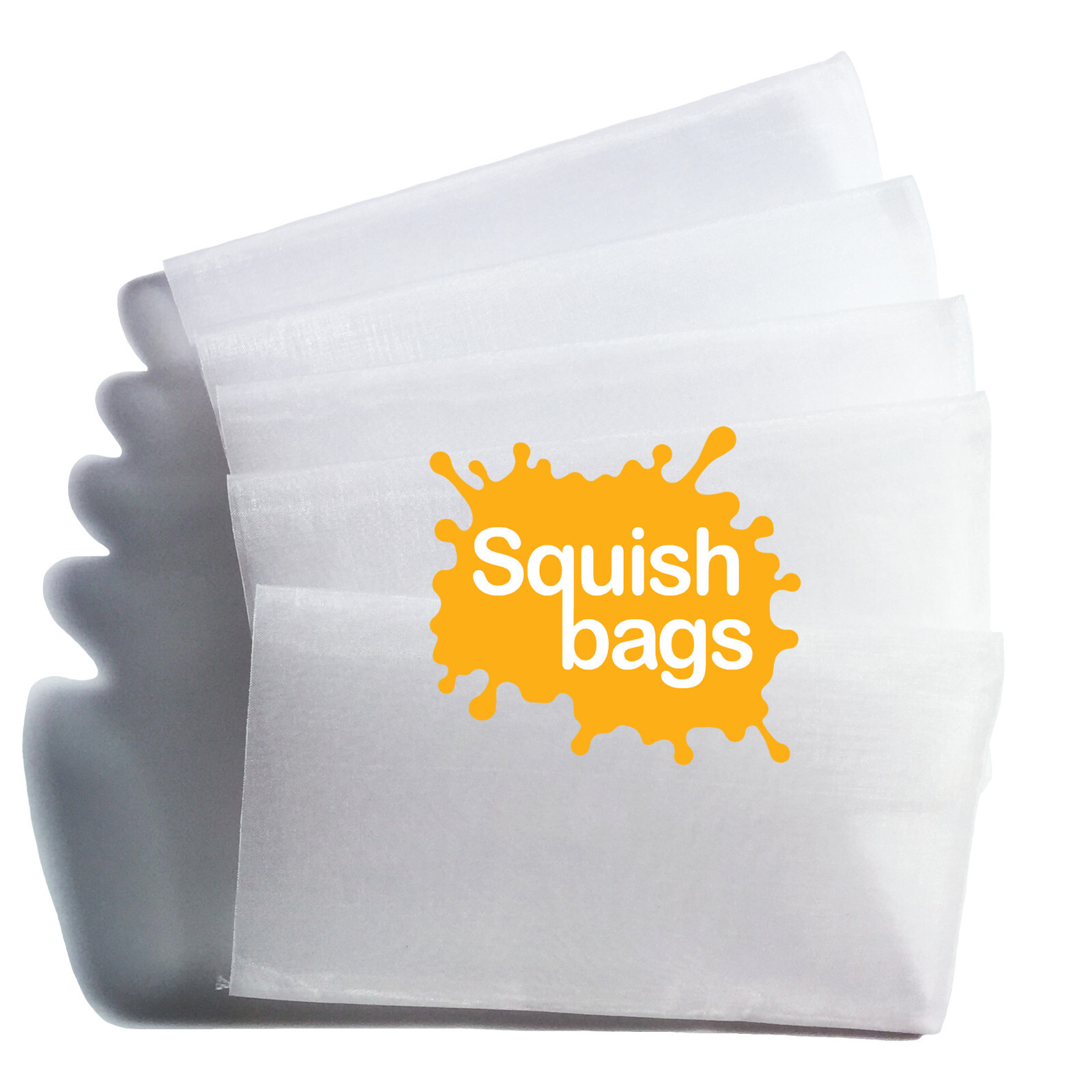 Squish Bags – Rosin Bags (2.5″ x 4.5″) – 25, 37, 90, 120 micron – 50-100 packs+