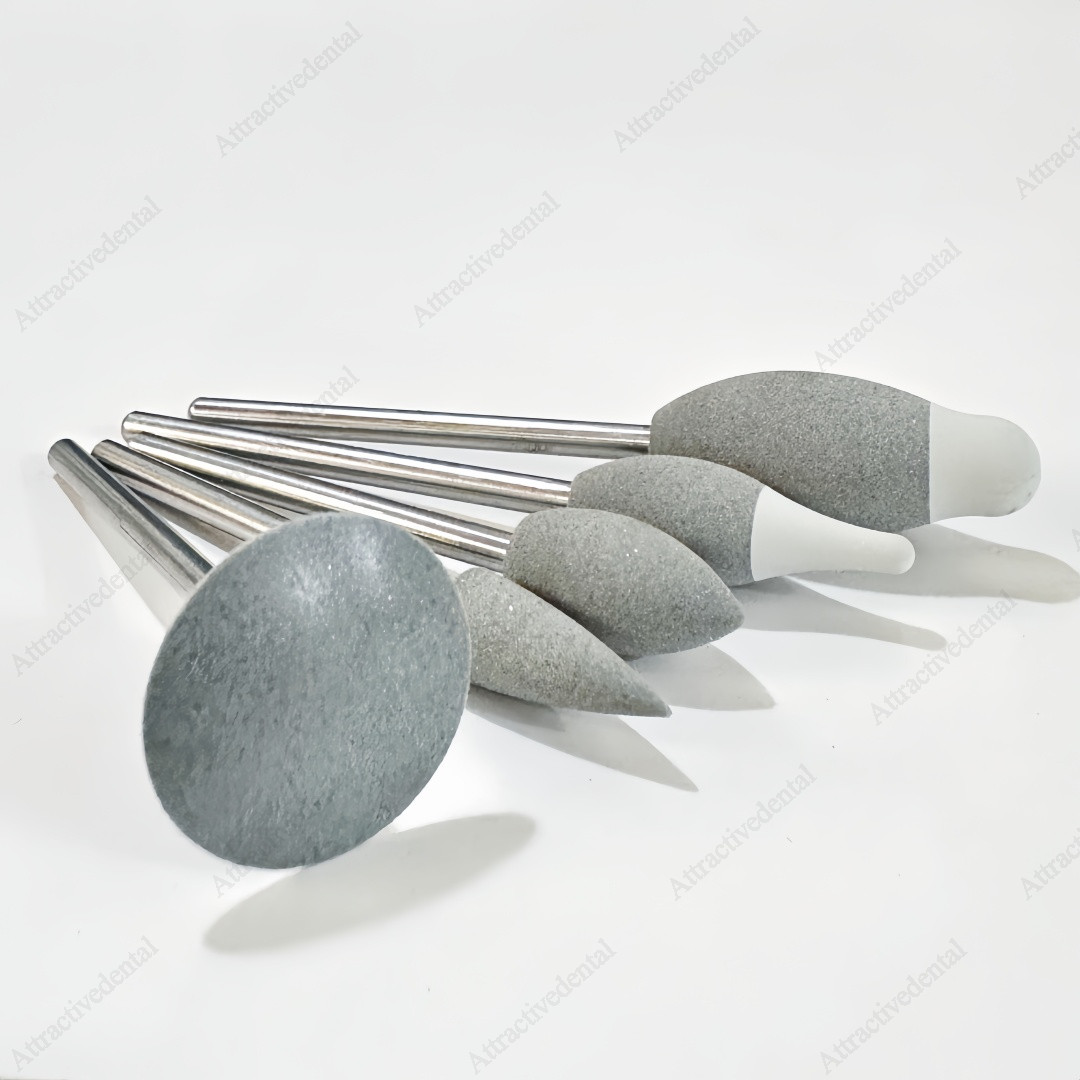 Dental Zirconia Contouring Kit Pre-sintered Zirconia Shaping Burs Polisher Tool