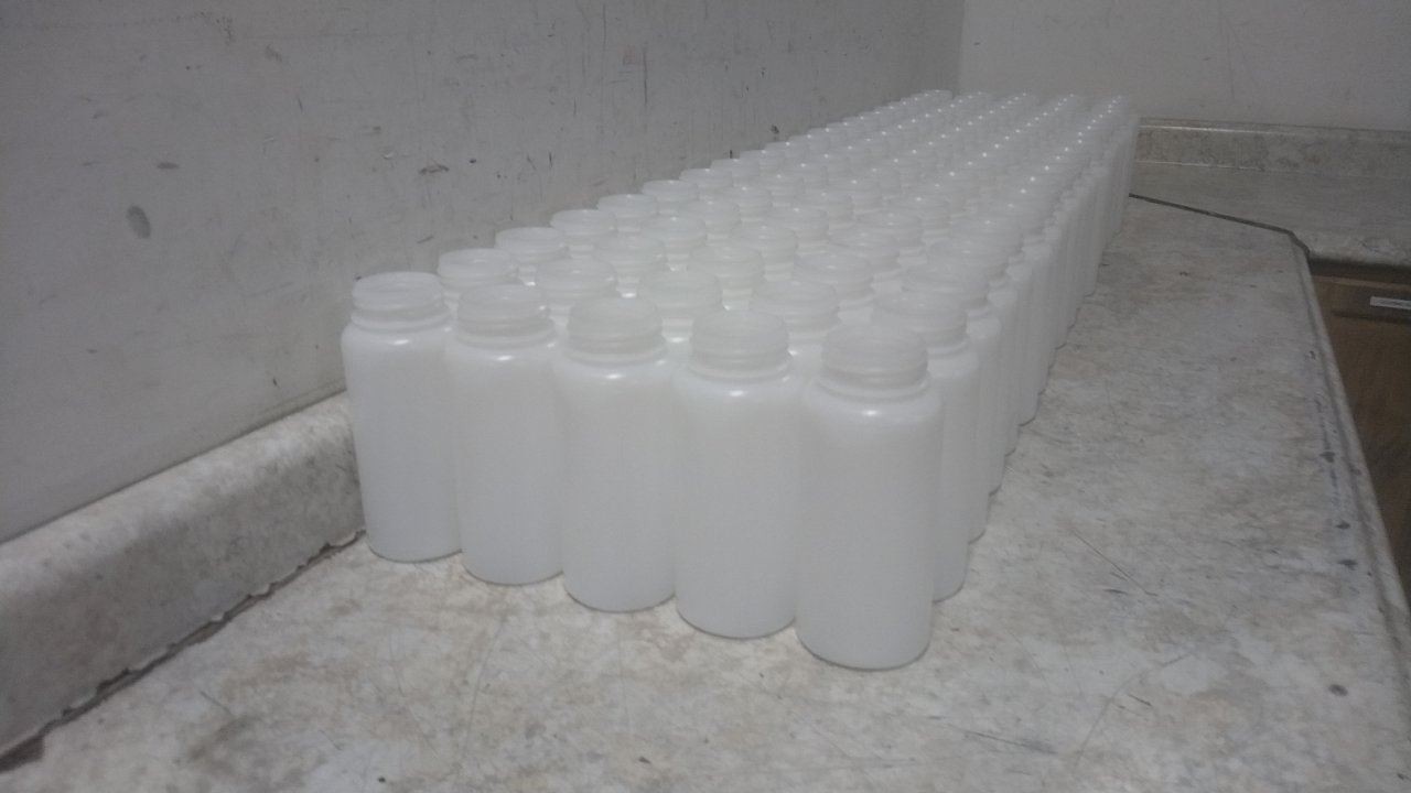 SP Bel-Art 10625-9007 100 Pk 16.9 Fl Oz 500mL Capacity HDPE Bottle