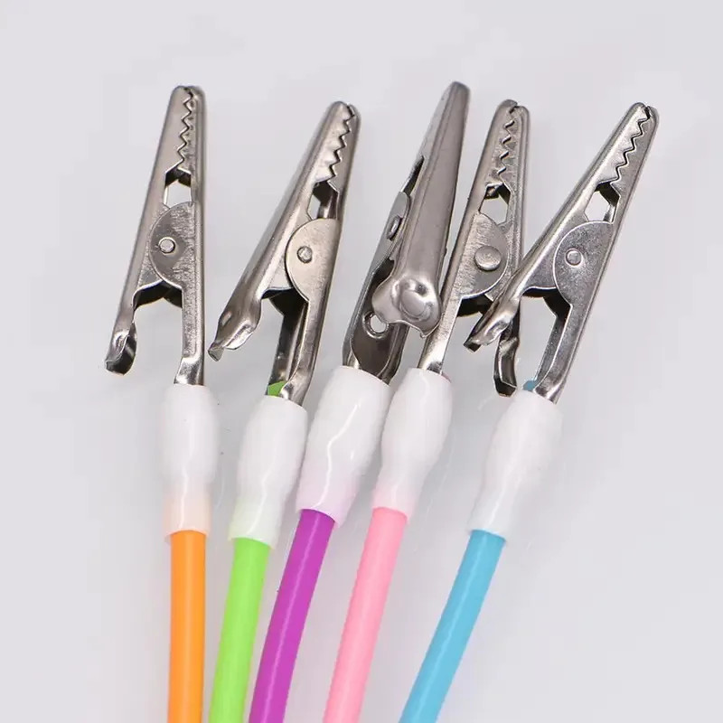 10x Dental Bib Clips Multicolor Napkin Holder Clamp Holders Dental Bibs Napkins