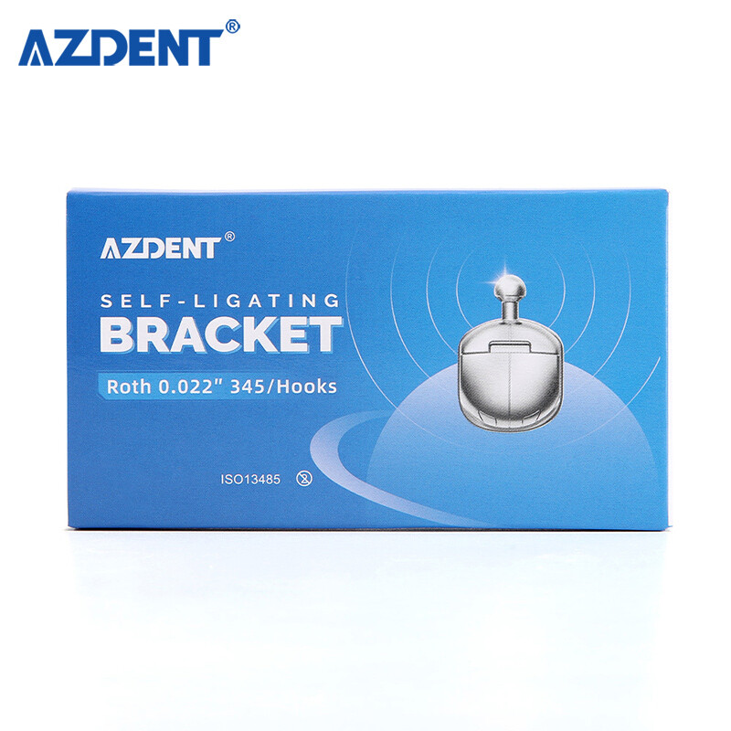 AZDENT Dental Self Ligating Bracket Braces 15 Types Mini Roth/MBT.022 345HK