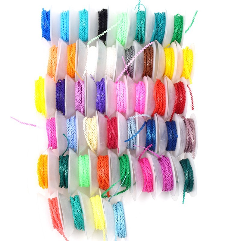 Dental Ortho Elastic Ultra Power Chain Rubber Braces Bands Long/Short/Continuous