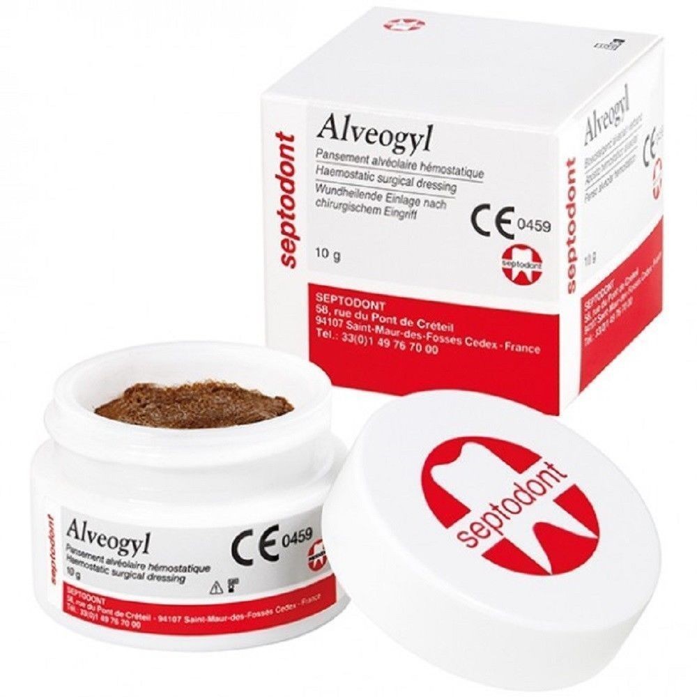 Alveogyl Paste Dry Socket Treatment Dental Material 10gm by Septodont!