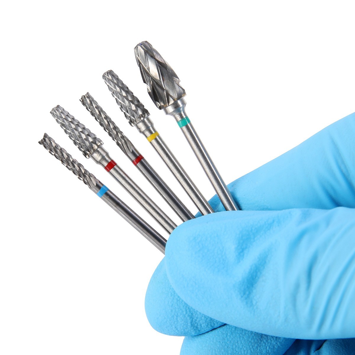 10 Pcs Dental Lab Polishing Bur Drills Tungsten Steel Carbide Burs 2.35MM
