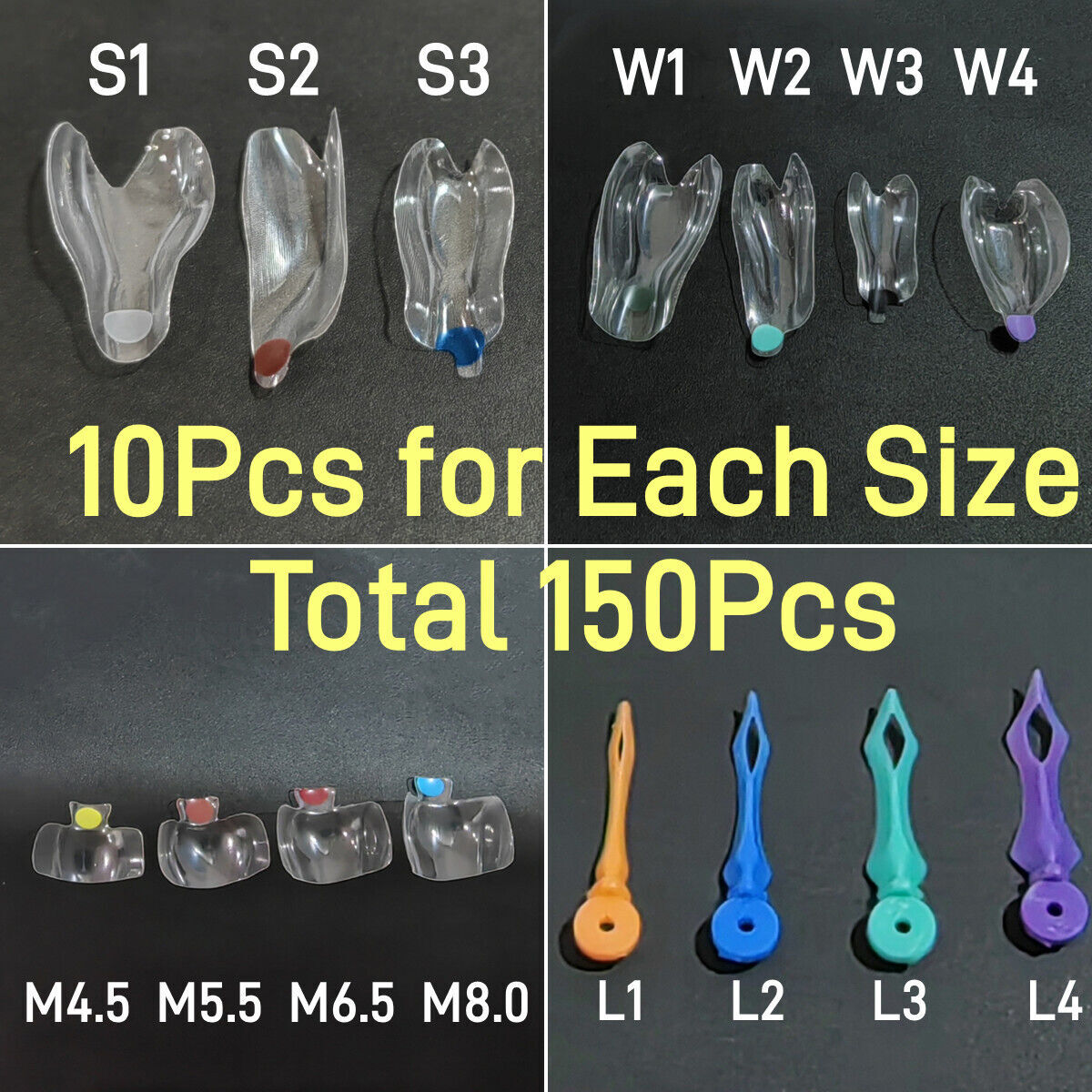 Dental Transparent Matrix Clear Bow Matrice Band Anterior Front Bioclear TorVM