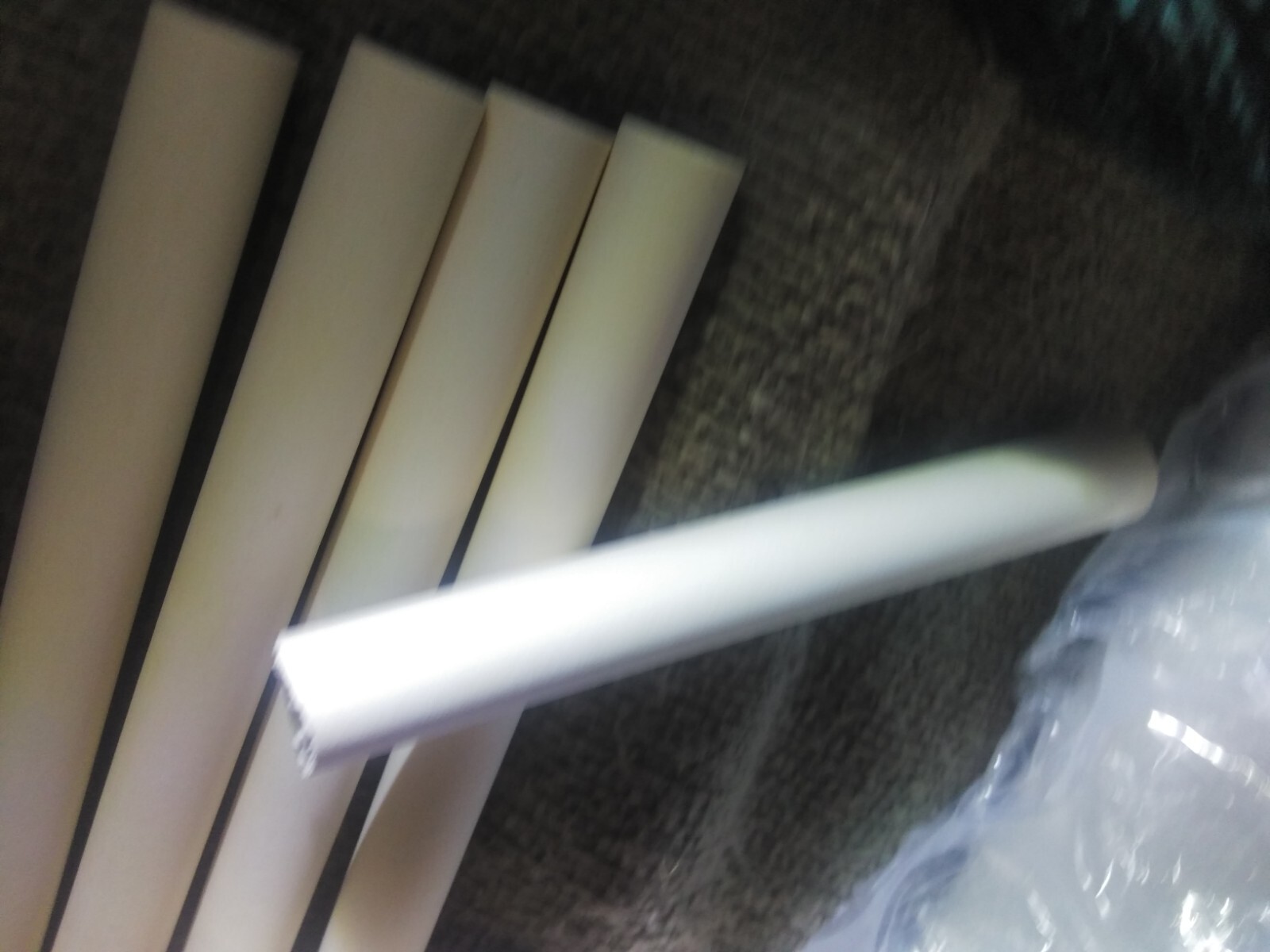 Lot 4,HIGH PURITY ALUMINA CERAMIC DIY Heat Elements THERMOCOUPLE TUBES 6″