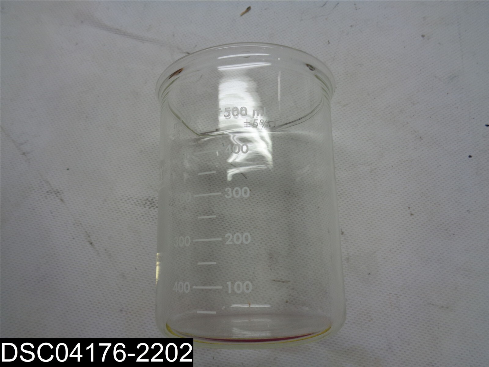 QTY=6: 1003-600 Pyrex Griffin 7740 Glass Heavy Duty 600 ml Beakers
