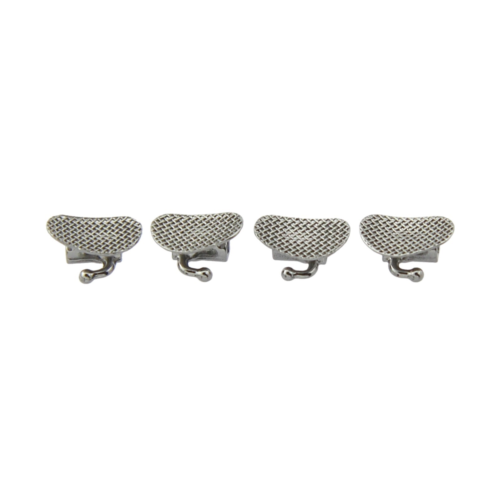80pcs Dental Orthodontic Buccal Tubes 1st 2nd Molar MBT Roth 022 Bondable Mesh