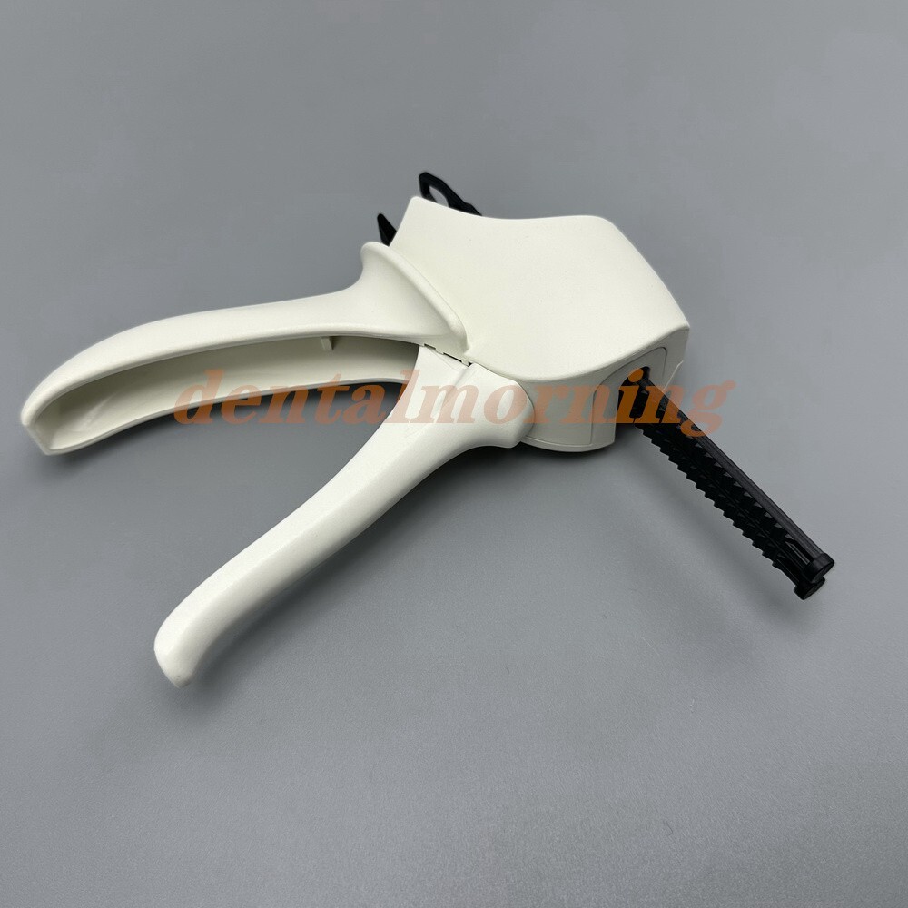 Dental Dispenser Impression Mixing Dispensing Delivery Gun 5ML 1:1/4:1 Mixer