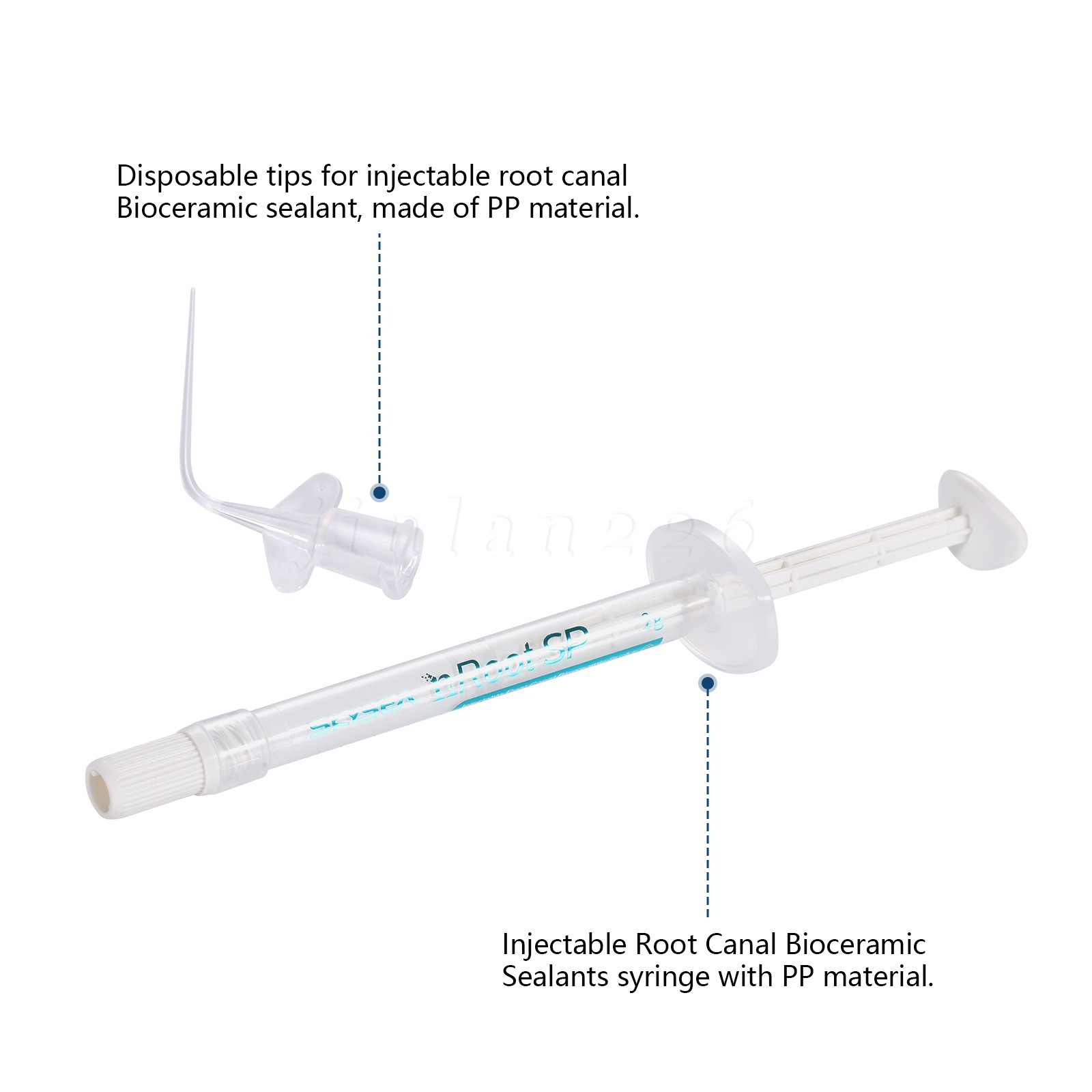 2g Dental Root canal bioceramic sealer/Repair Root Canal Endo Filling Cement SP