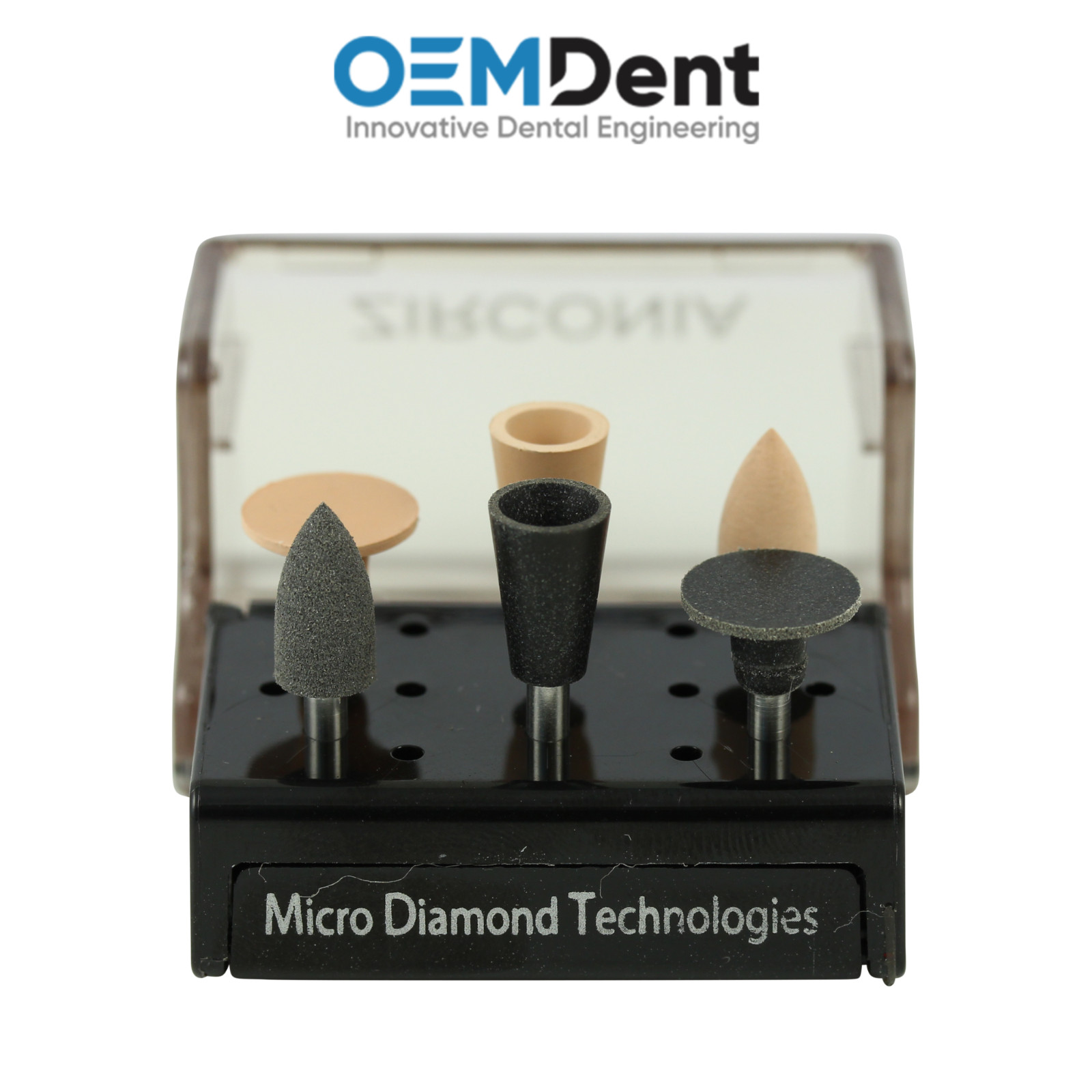MDT Polishine PLZ Kit Zirconia Polishing System Refine Smooth Dental Restoration