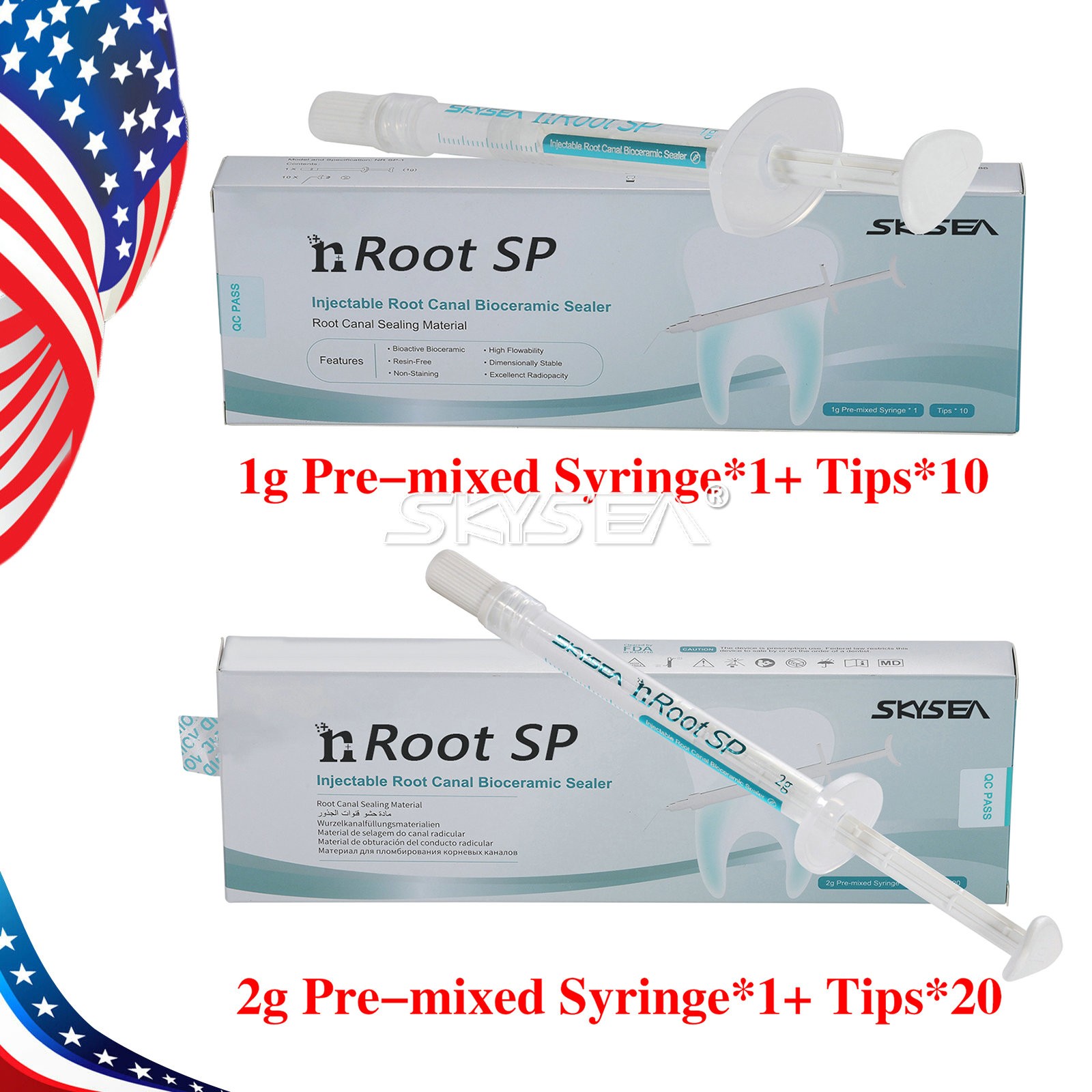 Dental root canal endofill bioceramic sealer/Root canal bioceramic sealer SP dk