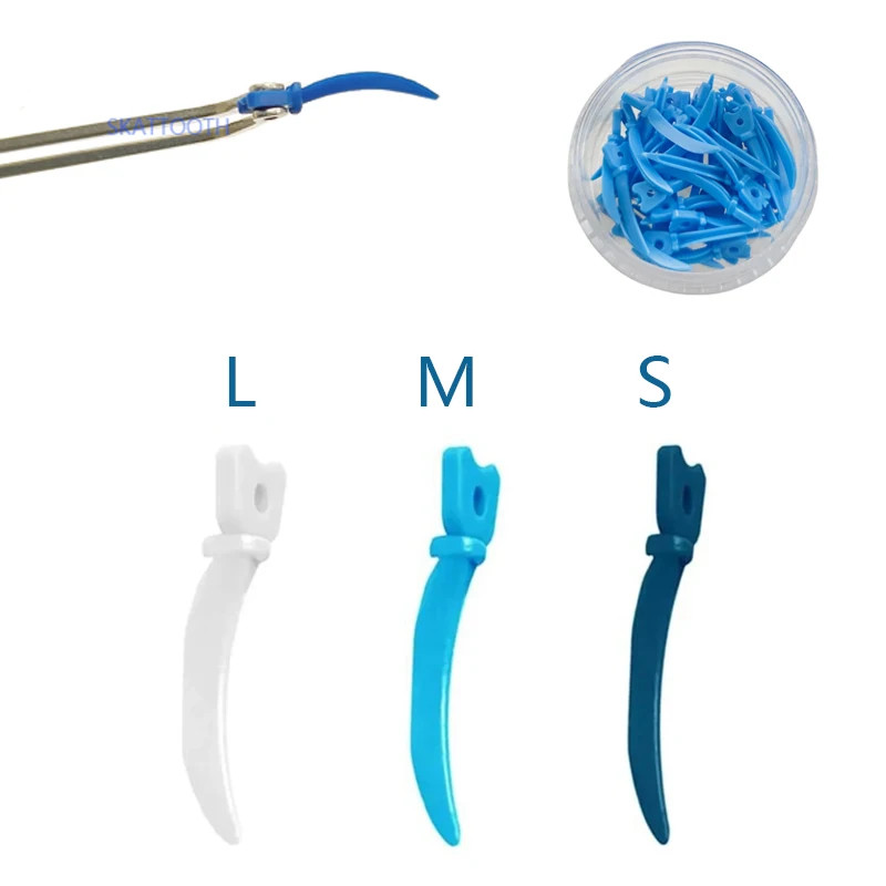 Dental Matrix Bands Ring Sectional Matrice Clamp Wedges Fit Palodent V3 System
