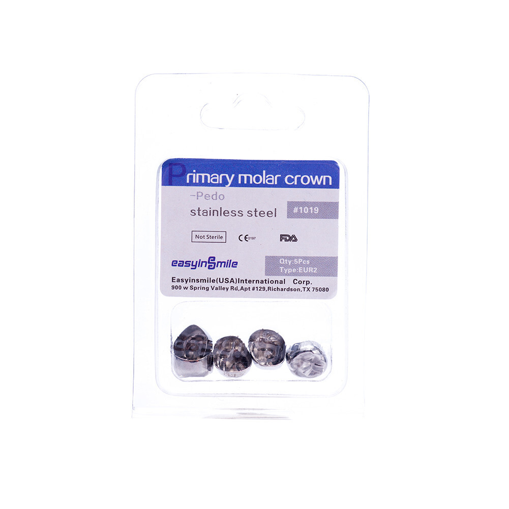 Dental Kids Crown Stainless Steel Primary Molar Crown D Premolar/E Molar DUL-UR2