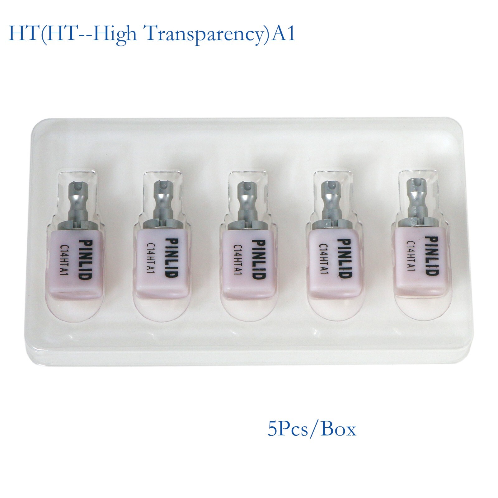 US Glass Ceramic Lithium Disilicate HT/LT C14 e.max CAD CEREC Blocks InLab 5/Pk
