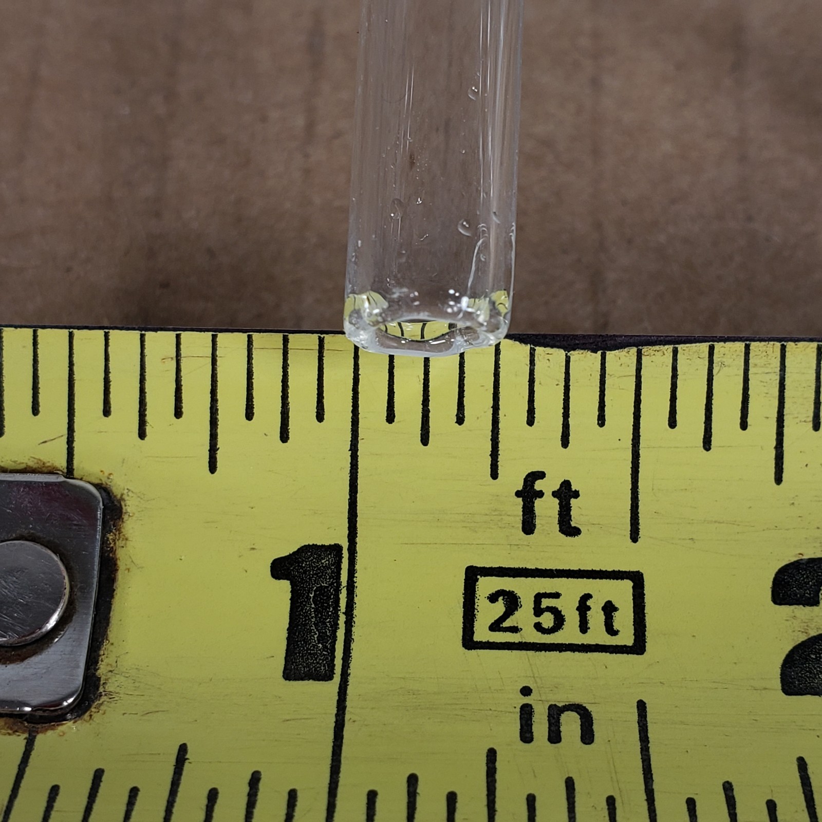 Unbranded Glass Micro Gas Bubbler System 1/4″ Straight Tube Inlet ~7″ Tall