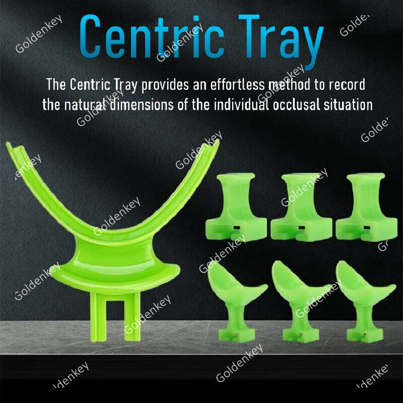 Dental Centric Trays BPS Tray Frame FCB Cut Articulator Occlusal Position Record