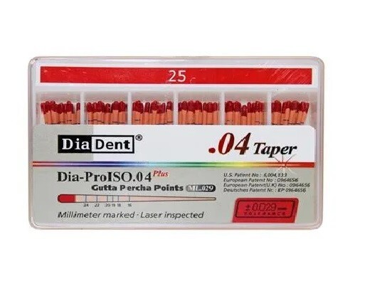 Diadent Gutta Percha Points 4% Free Shipping Worldwide