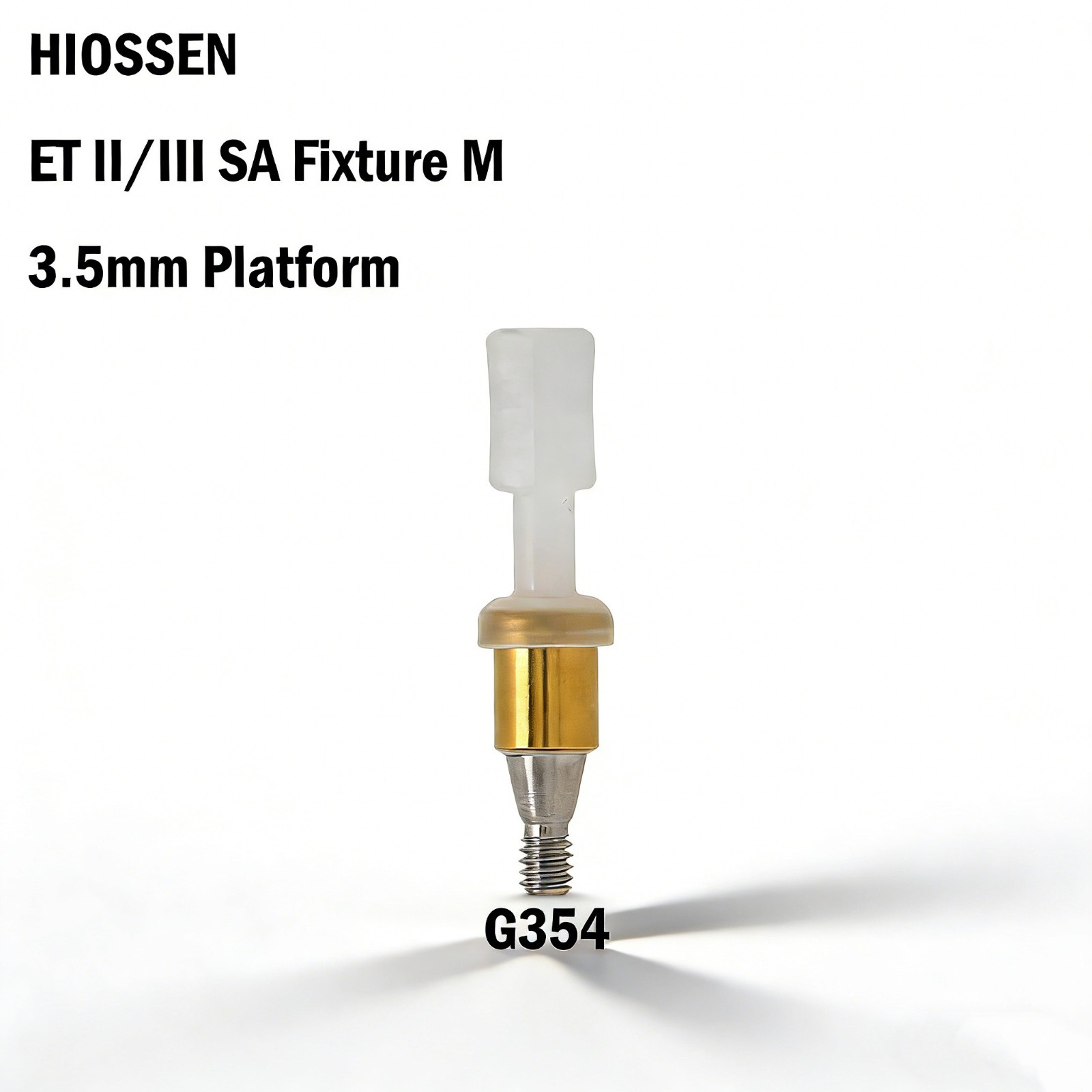 Dental Ti Locator Abutment ZEST Anchor Mini Platform Overdenture for Hiossen ET