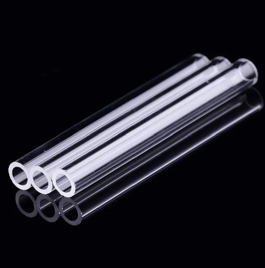 4″/6″/8 Inch Borosilicate Clear Glass Blowing Tube 12mm OD 8mm ID 2mm Thick Wall