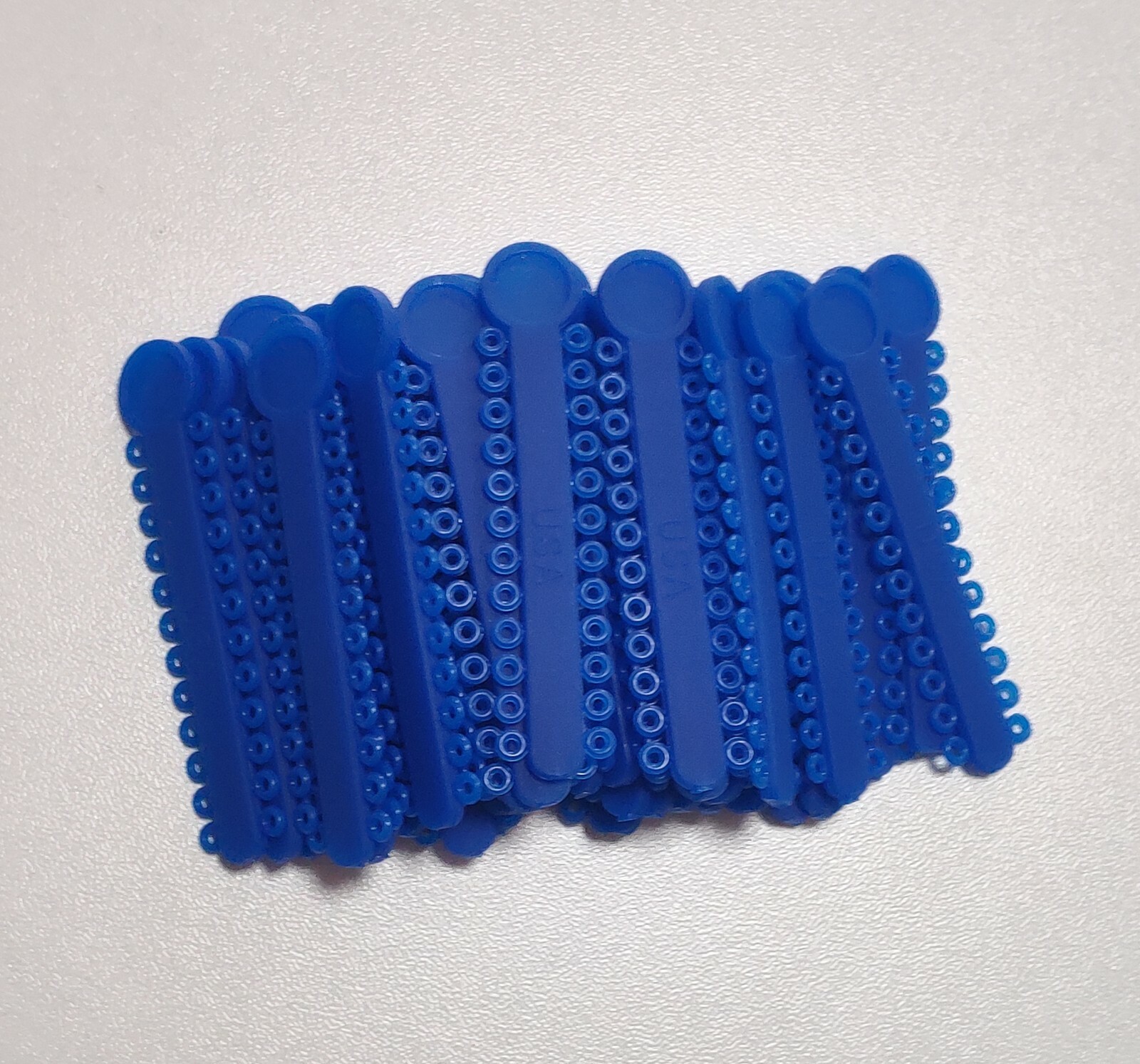 1Pack/1008pcs Dental Ligature Ties Orthodontic Elastic Rubber Bands 38 Colors