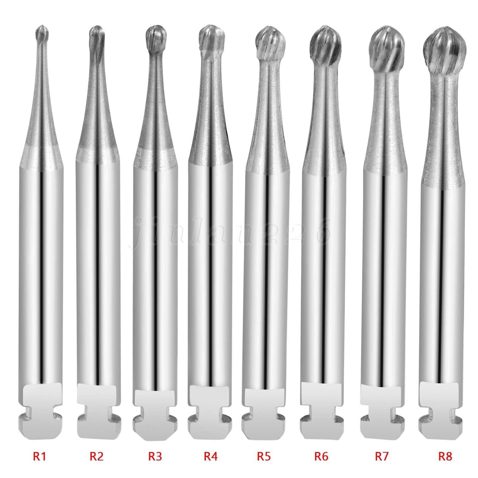 Round Carbide Burs for Slow Speed Latch RA (Choose Your Size & Qty) 22mm