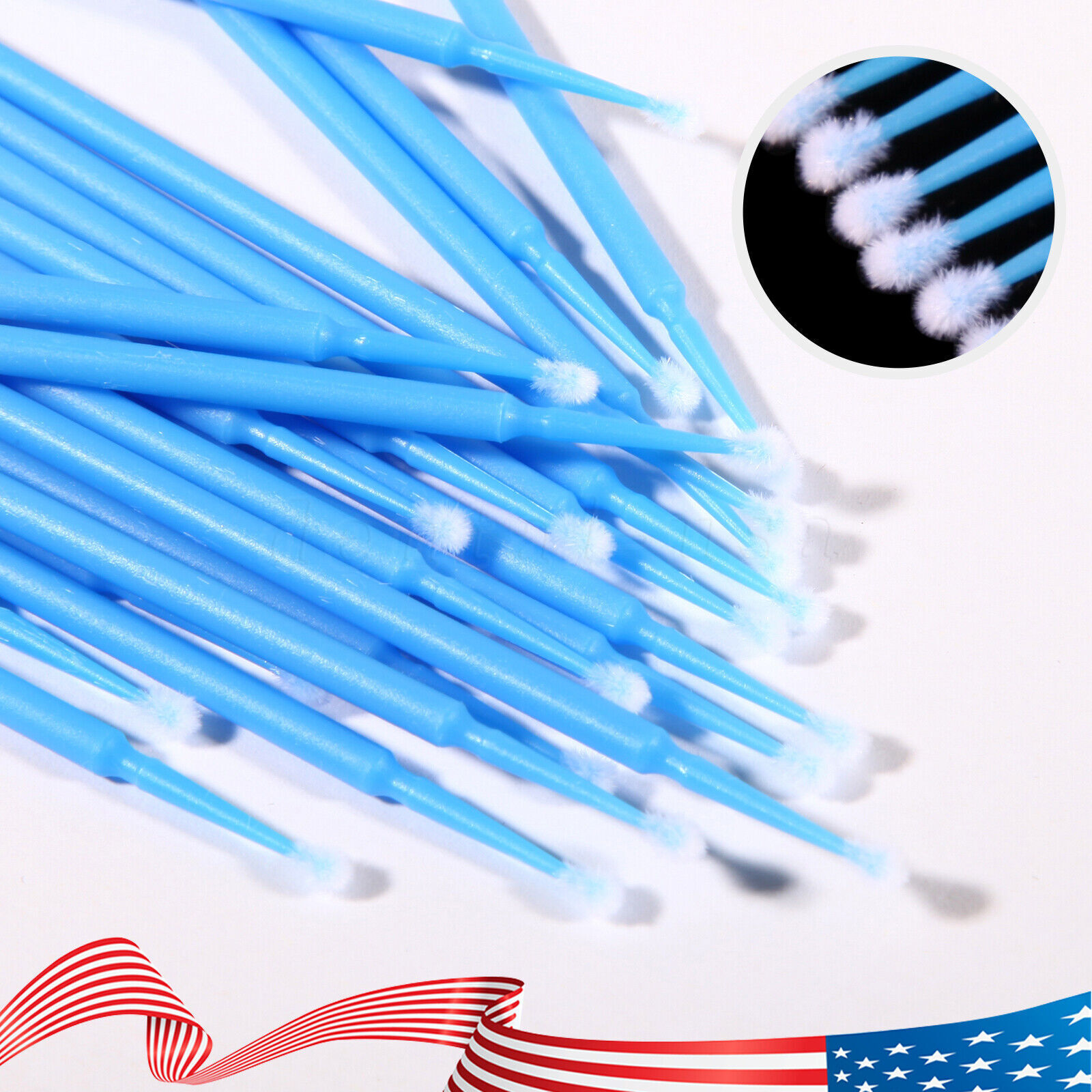 USA Microbrush Micro Brush Applicator Tips Regular, Fine, Super Fine Dental