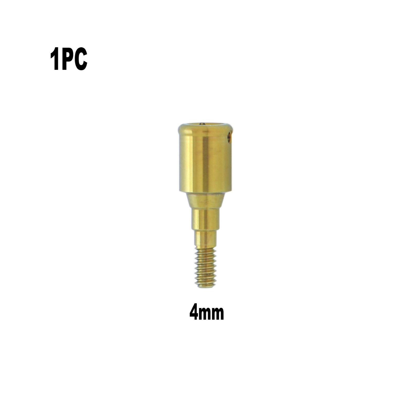 Dental For ITI STRAUMANN Attachment Abutment Male Cap Tool NC/RC D3.7mm AH=3/4/5