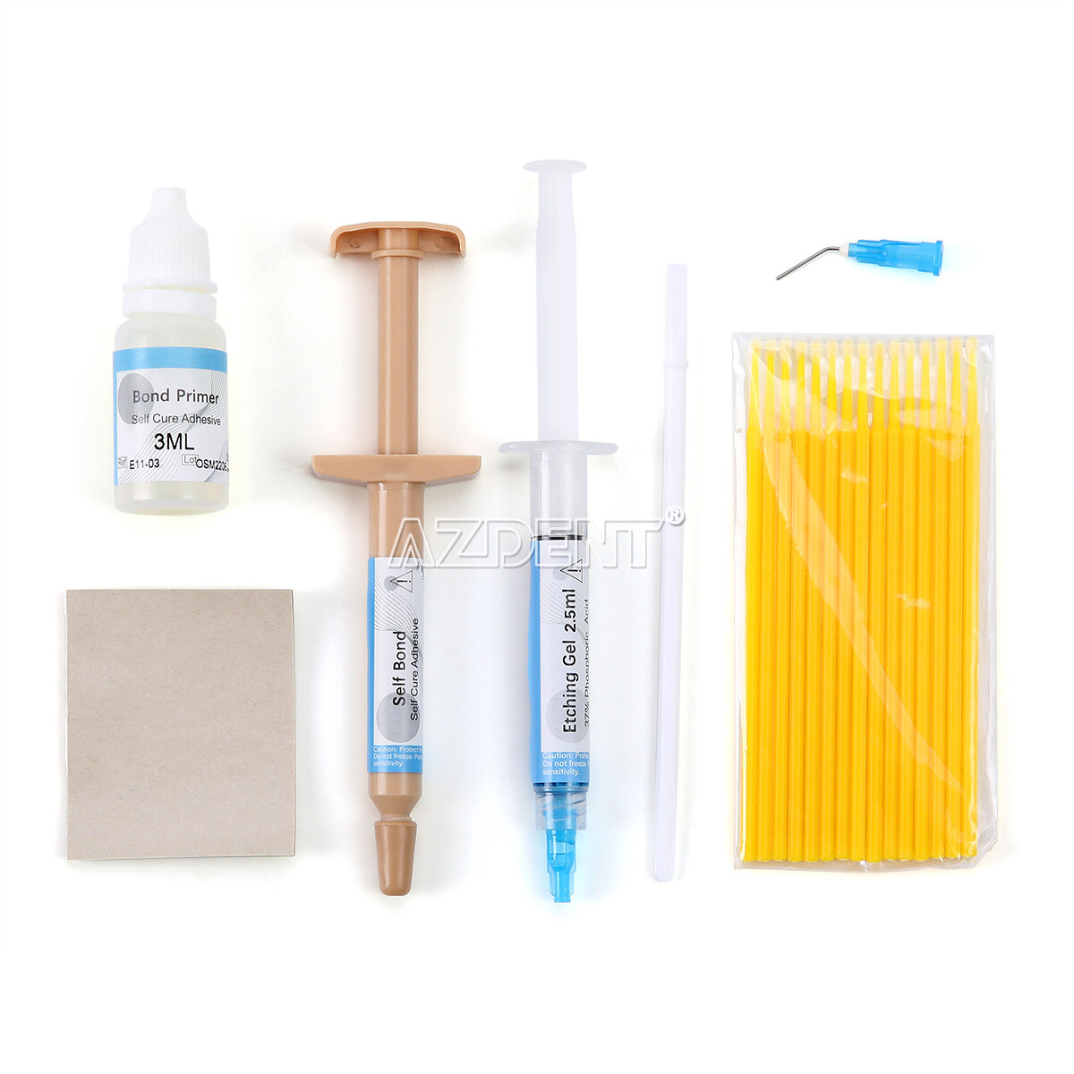 Dental Orthodontic Light Cure Adhesive No-mix Resin Paste Direct Bonding System