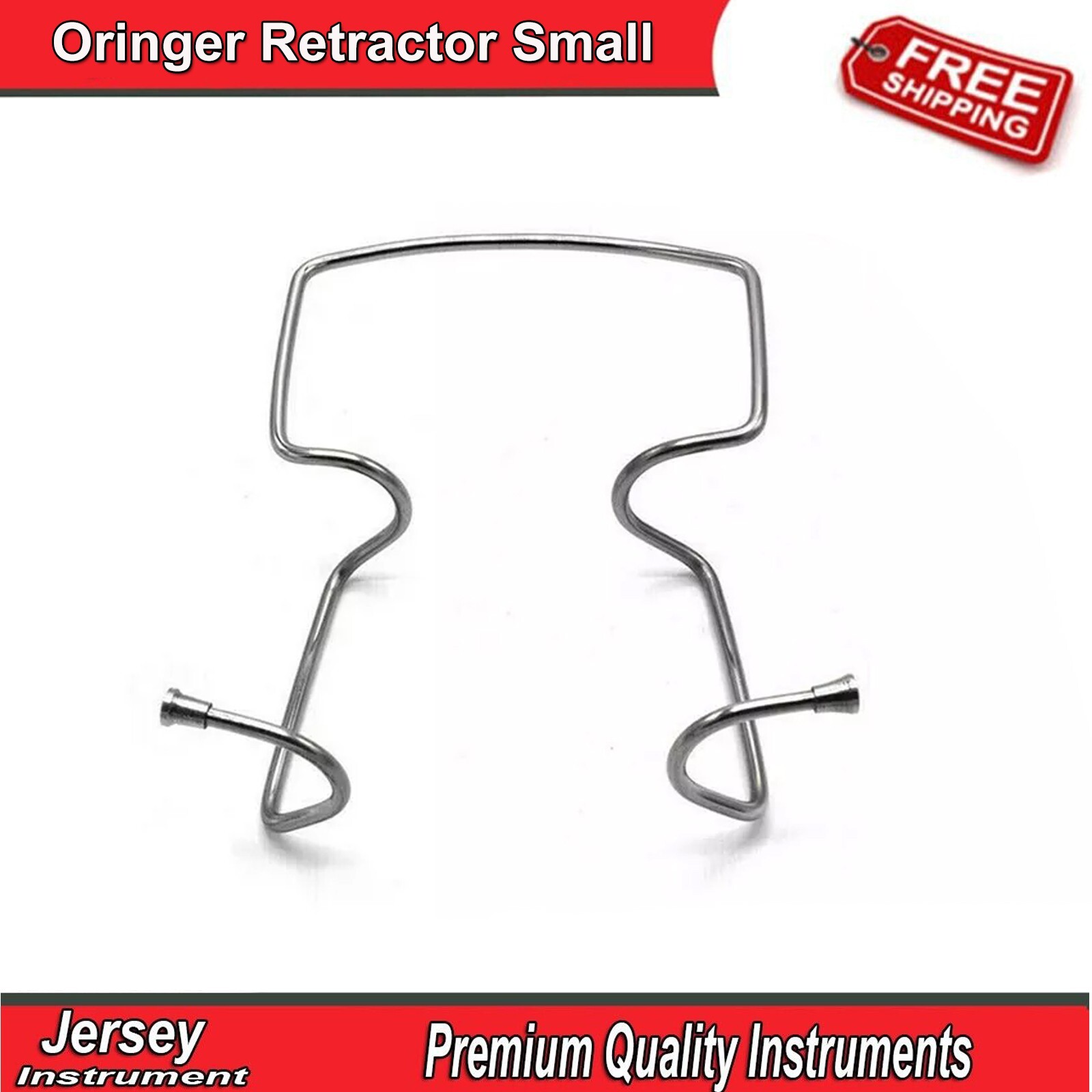Surgical Oringer Retractor Dental Self Retaining Cheek Lip Metal Wire Retractors