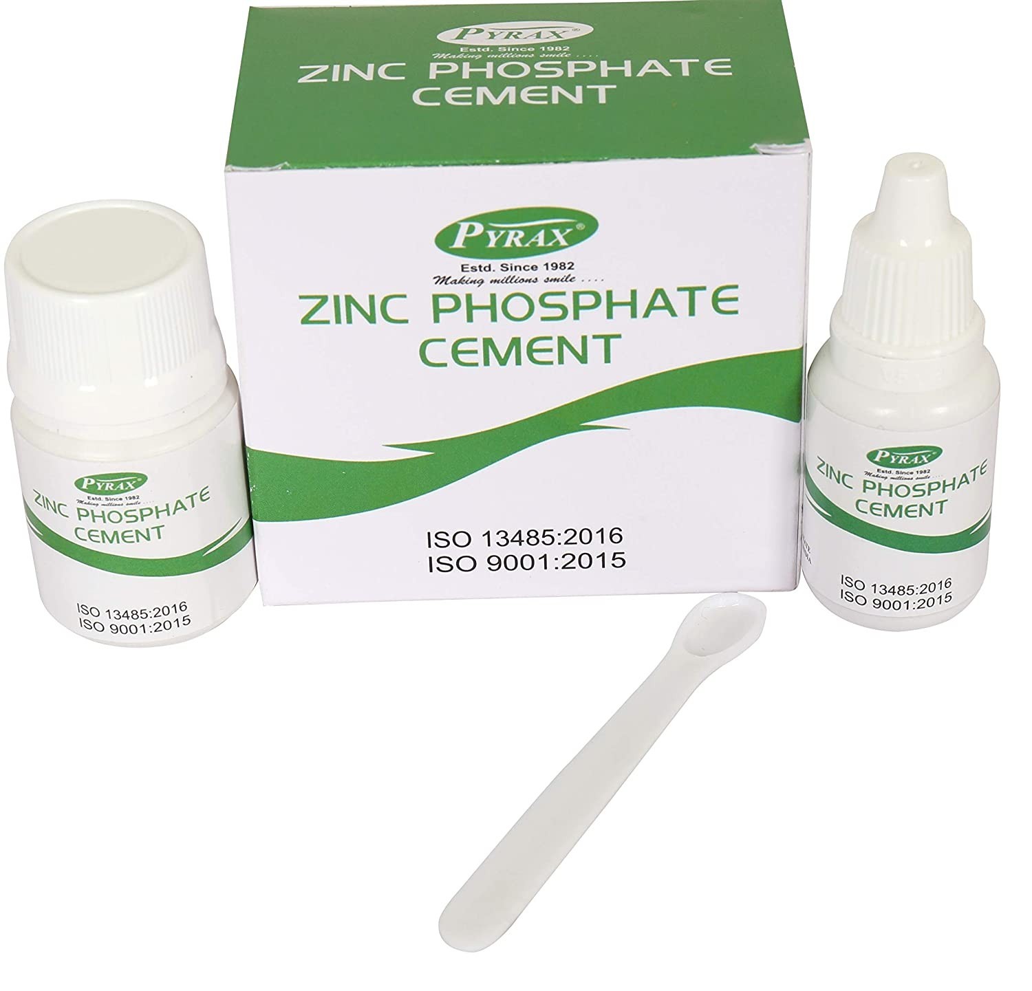 Dental ZINC PRO Zinc Phosphate Cement Permanent Tooth Filling Fixation of Crowns