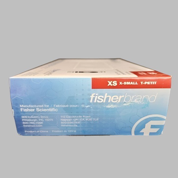 Fisherbrand Nitrile Gloves Extra Small Powder Free with Aloe 900 Gloves
