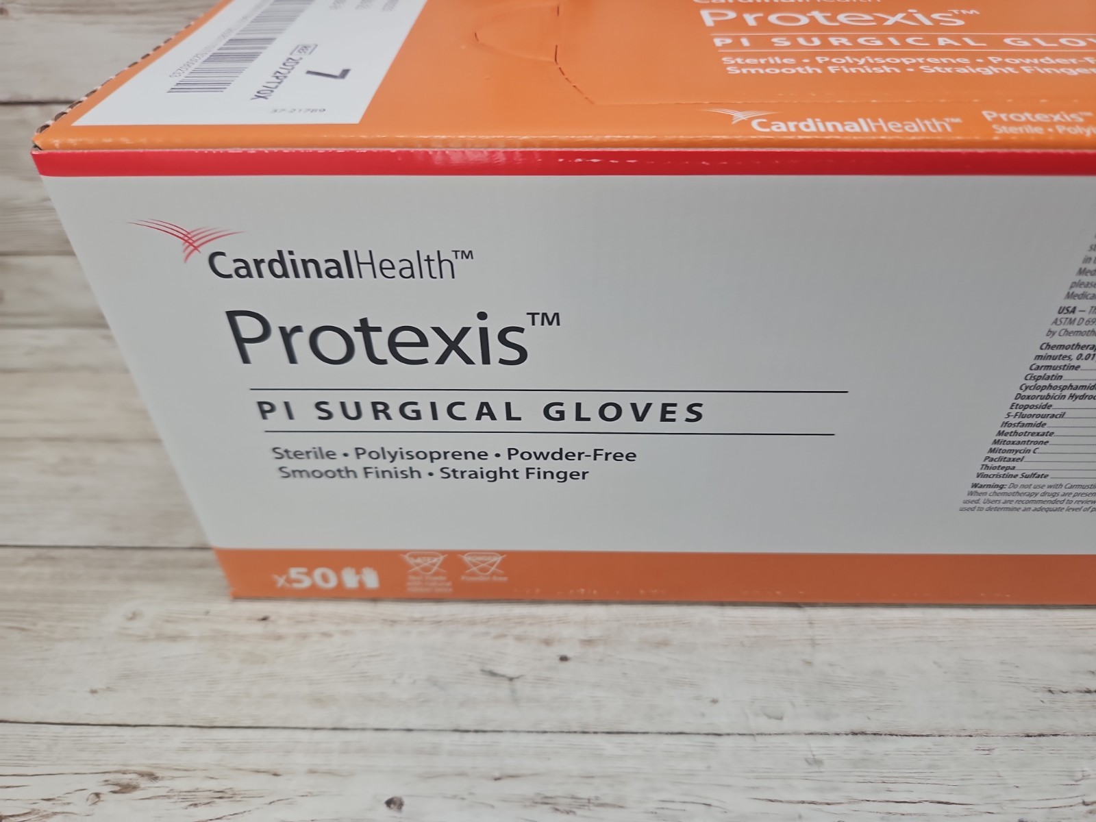Protexis PI Surgical Gloves Cardinal Health *1 Box 50 Pair* Size: 7 *Exp: 8-26*