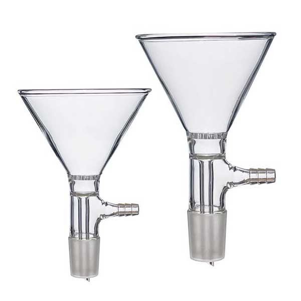 Bulk Buy 50mm – 150mm Transparent Glass Filter Funnel with Standard Joint CA