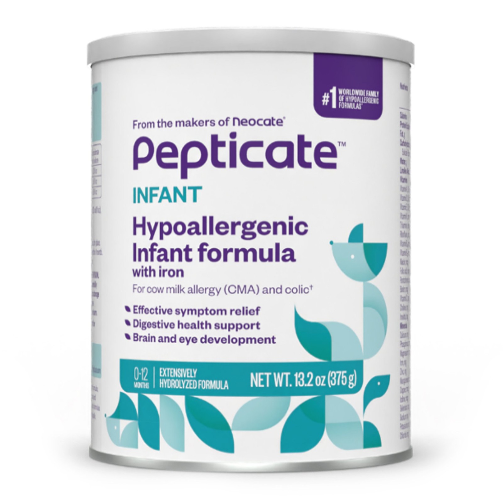 Pepticate™ Hypoallergenic Infant Formula, 13.2-ounce can – Each