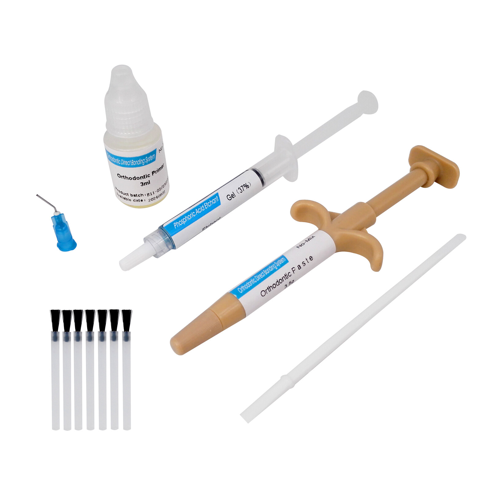 Dental Orthodontic Direct Paste Adhesive Bonding Self Cure Composite Resin Kit