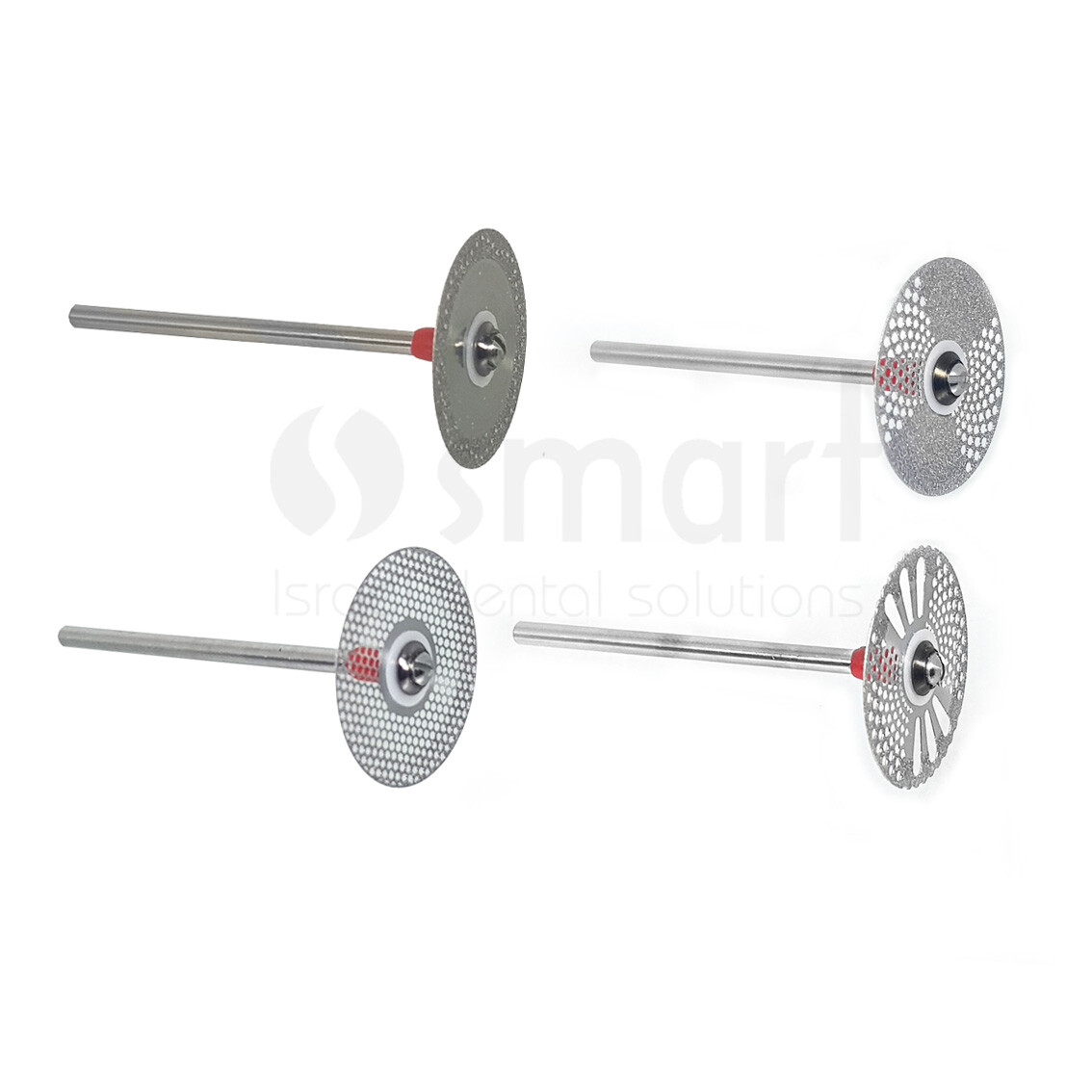 LOT X 4 Dental lab Electroplated Diamond Disc ceramic DFS DIAMON Germany Ø 22mm