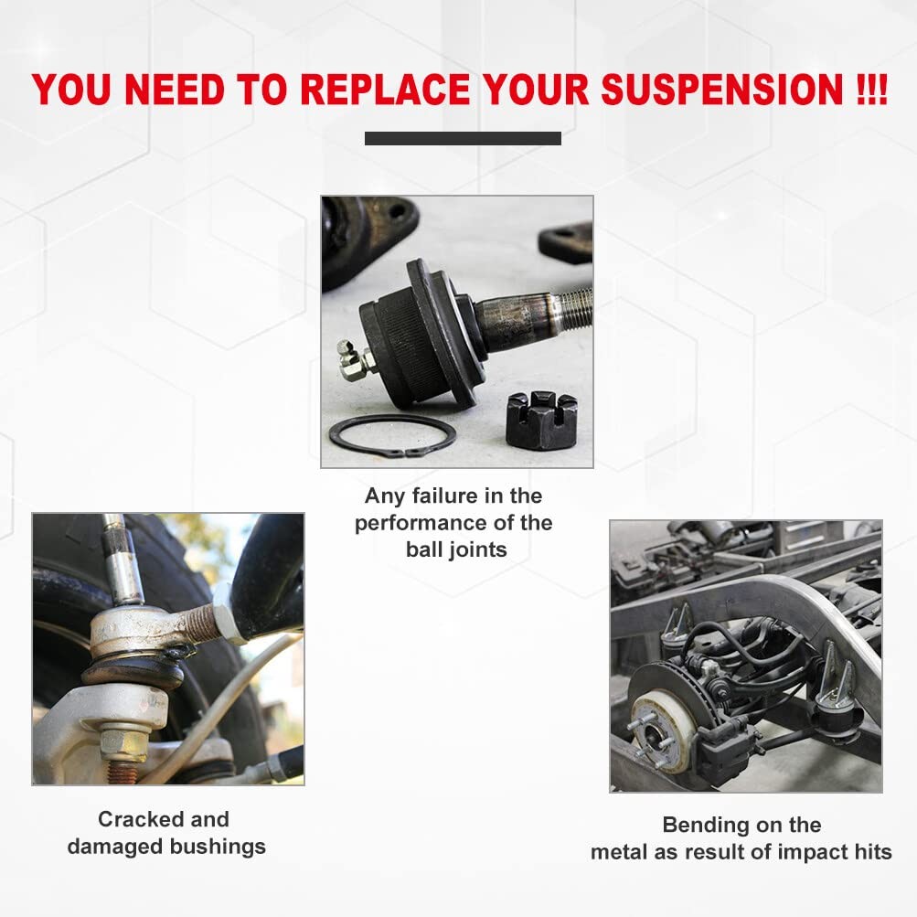 8pcs Suspension Kit 02-04 Honda Odyssey Lwr Control Arm Tie Rod Sway Bar Links