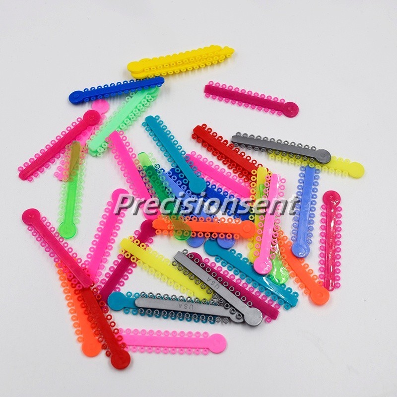 1040 Dental Orthodontic Ligature Ties Elastics Rubber Band Ligaduras Elastomeric