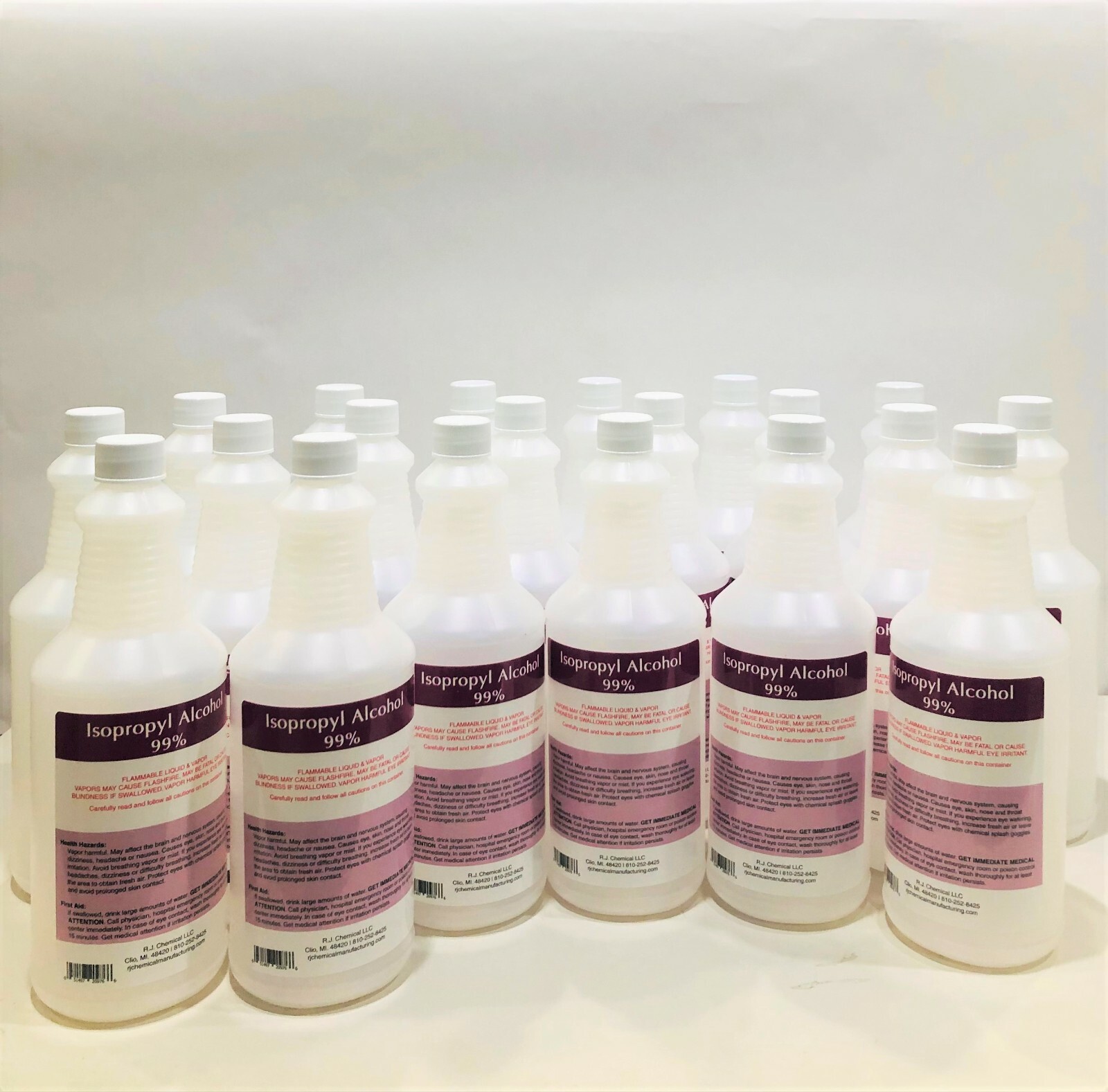 ISOPROPYL ALCOHOL 99%-NO IMPURITIES- 4 QTS – 20 QTS $26.45- 93.99