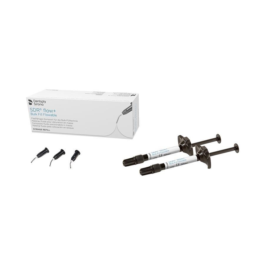Dentsply 61C130P SureFil SDR Flow+ Universal Flowable Composite Syringe 2/Pk