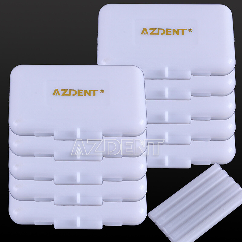 10Box Dental Orthodontic Wax for Relief Brackets Braces Gum Irritation 5pcs/box