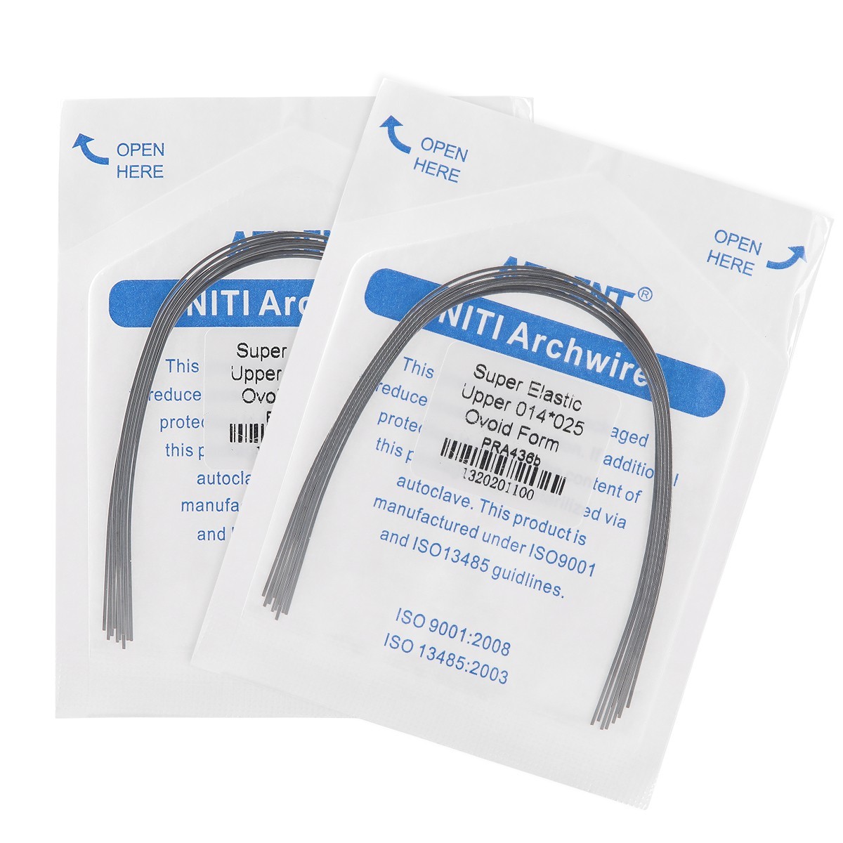 Dental Orthodontic Stainless Steel Natural Rectangular Arch Wire AZDENT 10PCS/PK