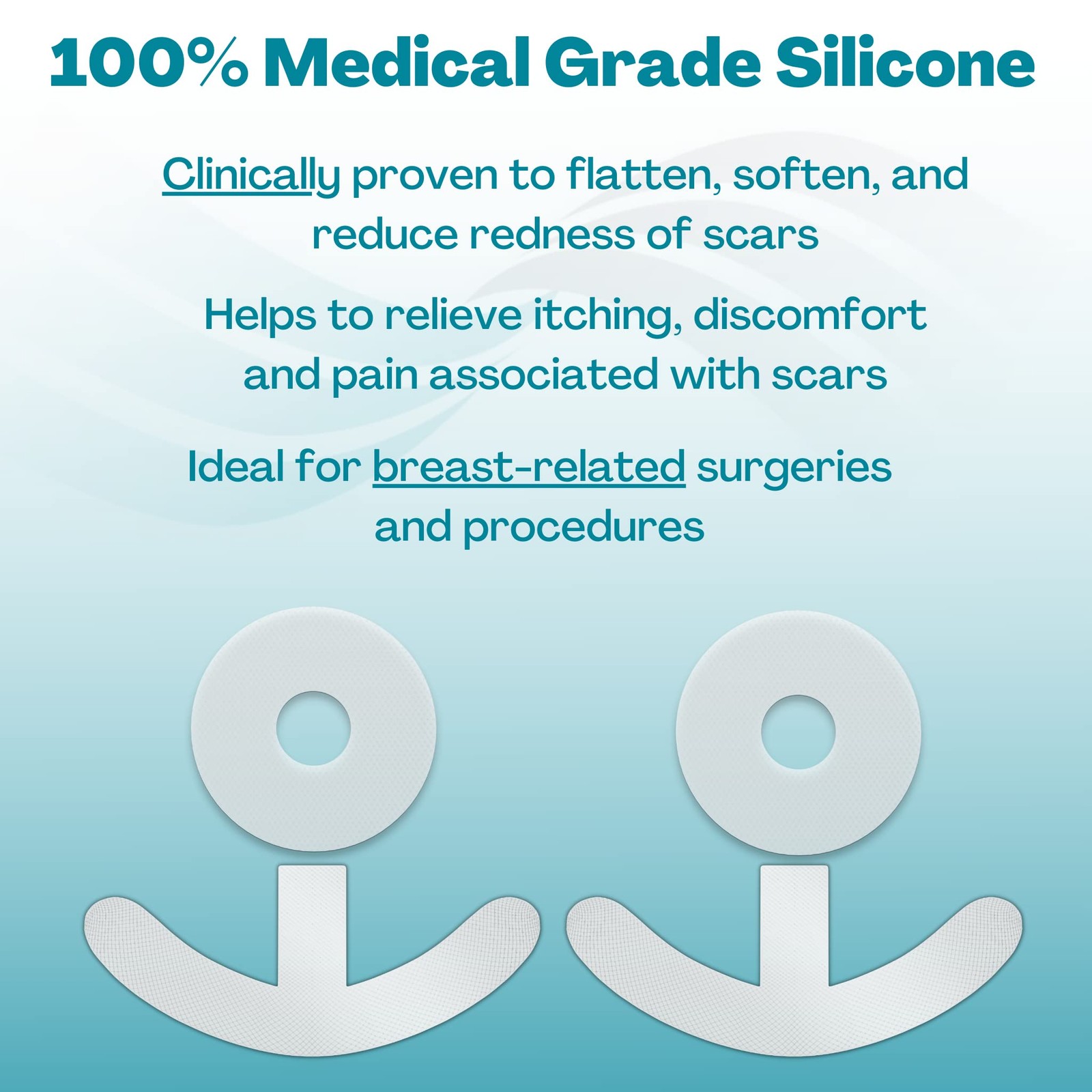 Newgel Advanced Silicone Professional Scar Sheets By Mynewgel Sheeting Set