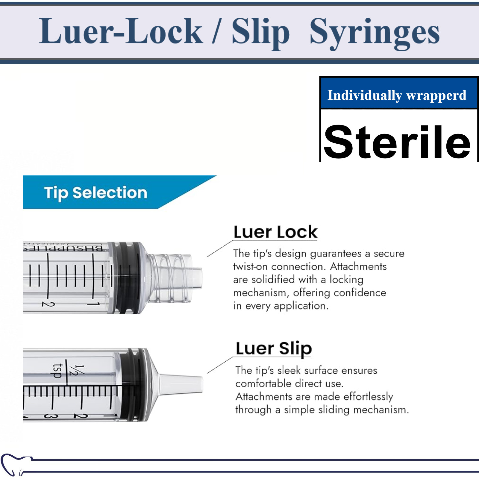 10 Pack- 10ml -10 cc (10-12) Plastic Syringewith Cap, Luer Slip, Large Syringes