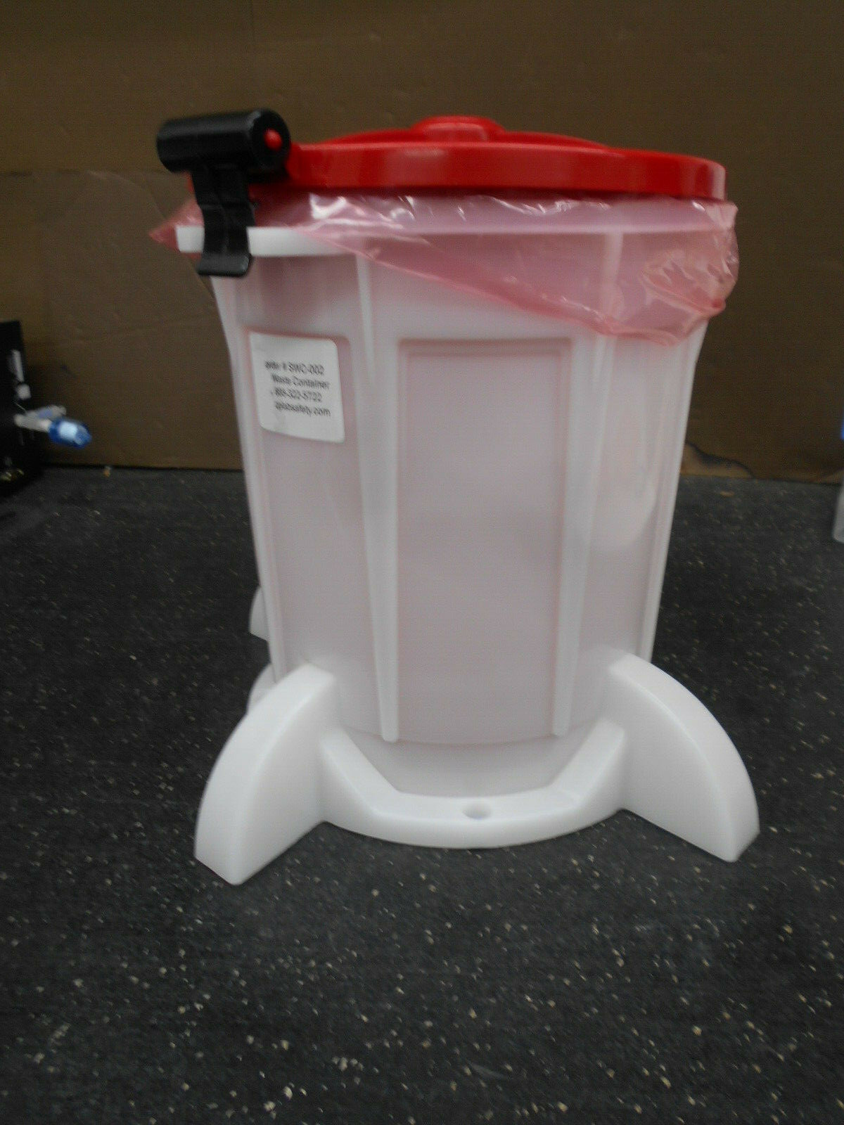 CPLABSAFETY SWC-002 5LITER BENCHTOP SOLID WASTE CONTAINER
