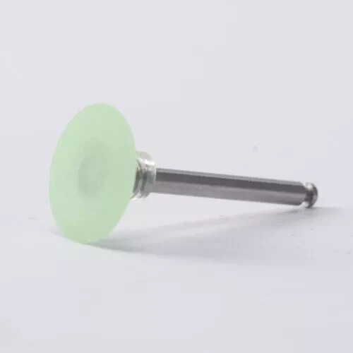 1 Box 40pcs Dental Composite Finishing Polishing Discs Metal Bush Mandrel