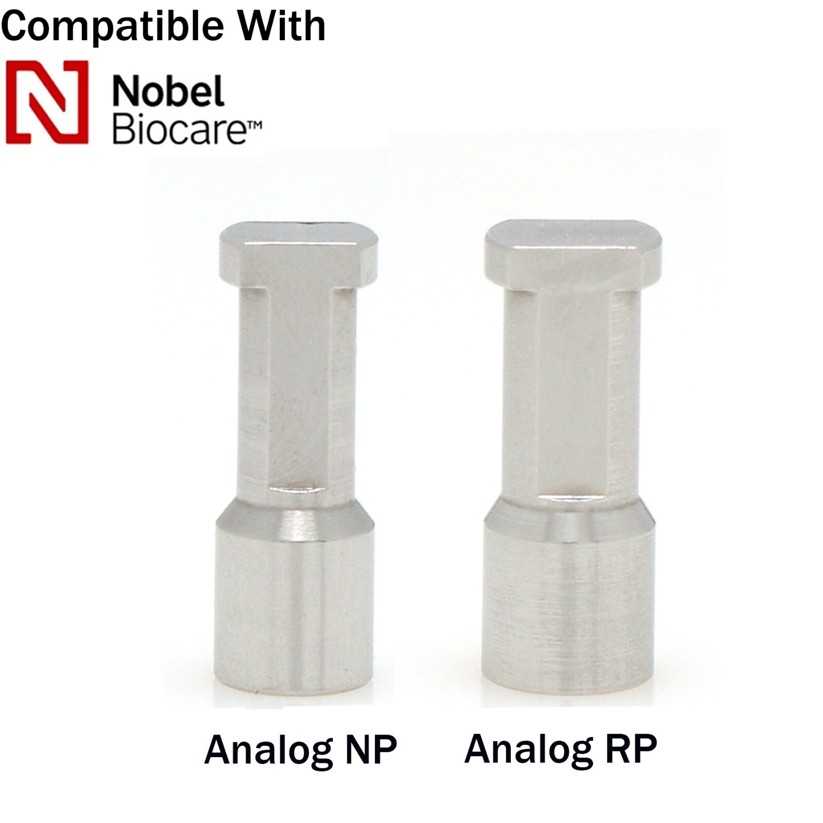 Dental CAD/CAM Implant Scan Body Analog Compatible With Hiossen Nobel Straumann
